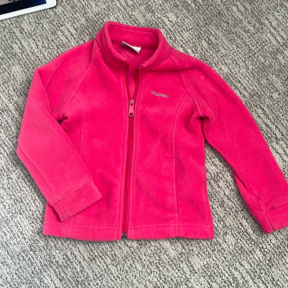 4T Columbia Fleece jacket
